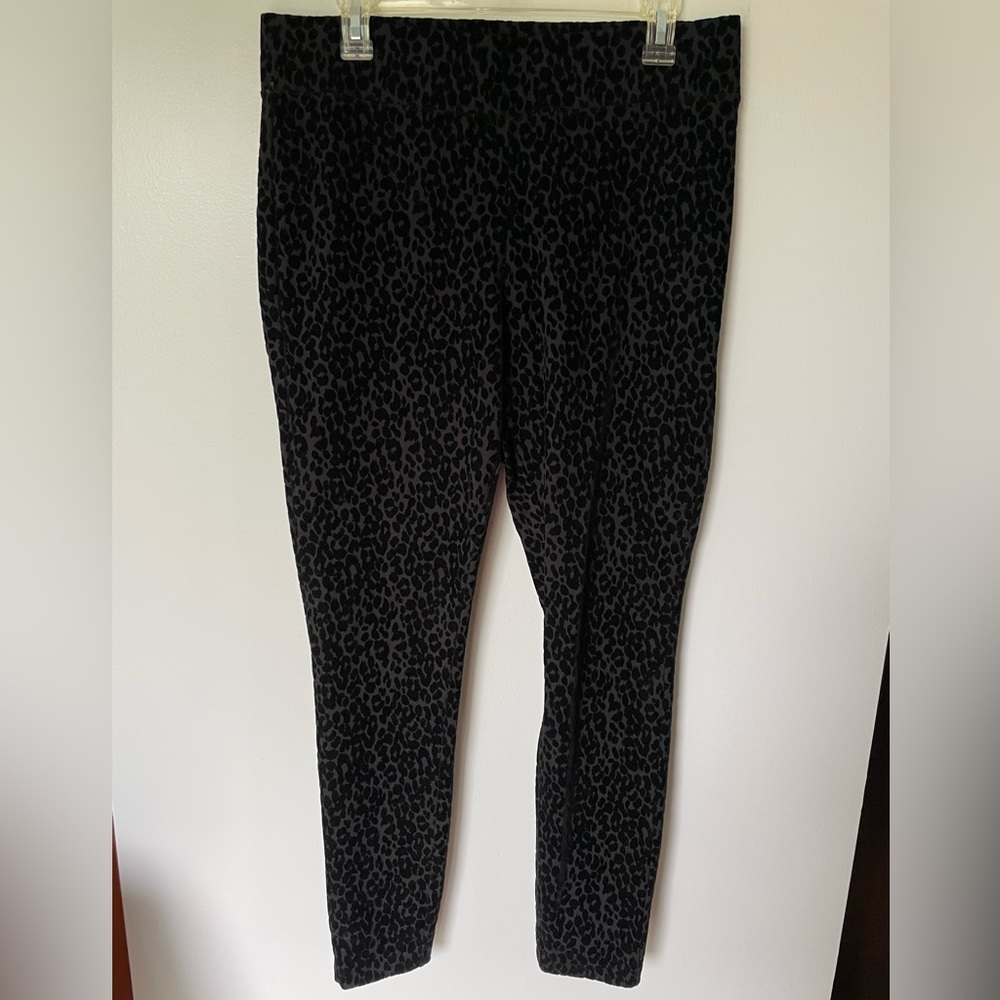 Old Navy Stevie High Rise Velour Pants, Size L, Black